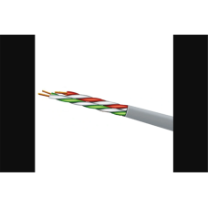 Cat. 5e U/UTP 2х2х24 AWG(0,51), бухта 305м ЗЗЦМ (7091016) - Кабель кручена пара (UTP мідь внутрішній 2-х парний (4-х жильний))
