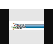 Cat. 6 A U/FTP LSZH 4х2х23 AWG (к) бухта 500м. ЗЗЦМ - Кабель кручена пара