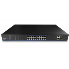 UTP1-SW1602TS-POE - 16-портовий некерований PoE комутатор UTEPO