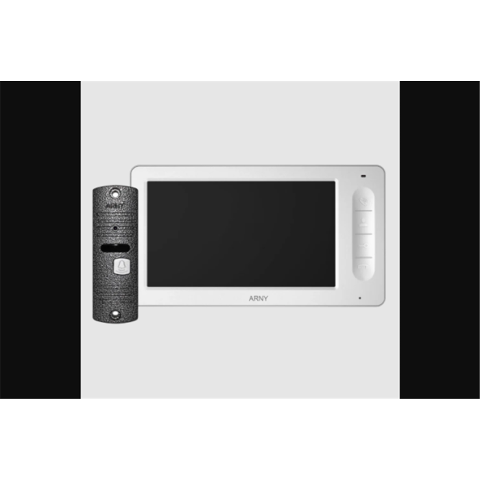 AVD-7005 - Комплект відеодомофону білий/сірий