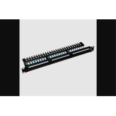 Hypernet 5Е PP-UTP24-WMR -  Патч-панель PP-UTP24-WMR Hypernet із менеджментом кабелю. Стандарт: 19" . Кількість портів: 24. Тип роз'ємів: RJ-45. Категорія: 5е. Висот
