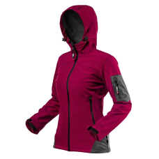 Жіноча куртка жіноча Neo Tools Softshell Woman Line L Бордова (80-550-L)