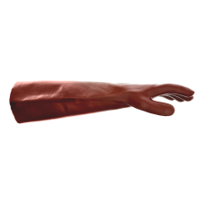 Рукавиці захисні, хімічностійкі PVC-WITH-LINER-SZ9-580MM (0899430419)