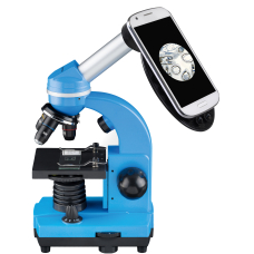 Мікроскоп Bresser Junior Biolux SEL 40x-1600x Blue з адаптером для смартфона (8855600WXH000)