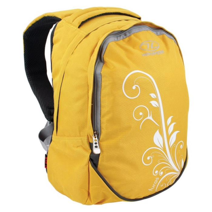 Рюкзак міський Highlander Furas 18 Yellow With Print