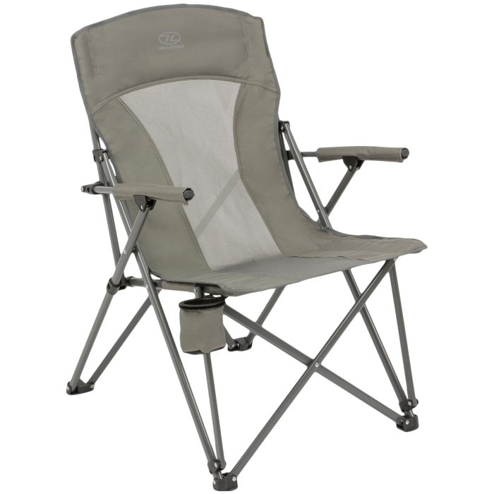 Стілець розкладний Highlander Doune Chair Charcoal (FUR098-CH)