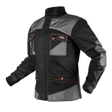 Куртка робоча Neo Tools HD Slim L/52 Чорно-сіра (81-218-L)